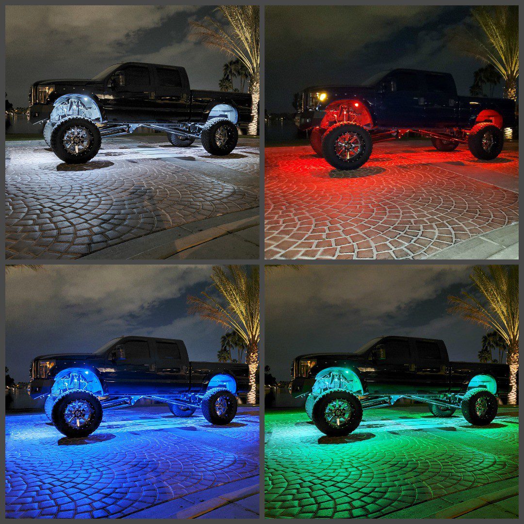 Infinite Offroad Truck / Jeep – RGB+W Rock Light Kit – Lift Theory